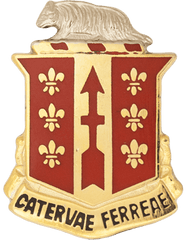 US Army 121st Field Artillery Unit Crest - Saunders Military Insignia