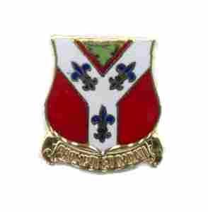 US Army 122nd Field Artillery Unit Crest