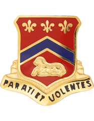 US Army 123rd Field Artillery Unit Crest - Saunders Military Insignia