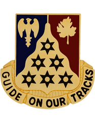 US Army 123rd Infantry Regiment Unit Crest - Saunders Military Insignia