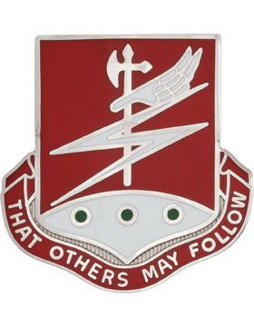 US Army 127th Engineer Battalion Unit Crest - Saunders Military Insignia