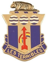 US Army 127th Infantry Regiment Unit Crest - Saunders Military Insignia