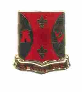 US Army 128th Field Artillery Unit Crest