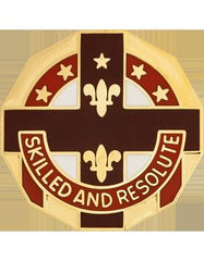 US Army 12th Evacuation Hospital Unit Crest - Saunders Military Insignia