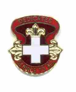 US Army 130th General Hospital Unit Crest - Saunders Military Insignia