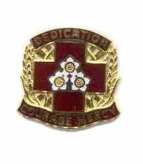 US Army 135th Medical Hospital Unit Crest - Saunders Military Insignia