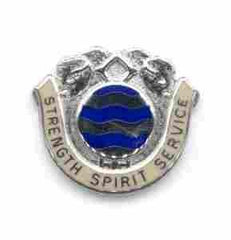 US Army 136th Quartermaster, Unit Crest - Saunders Military Insignia