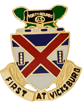 US Army 13th Infantry Regiment Unit Crest - Saunders Military Insignia