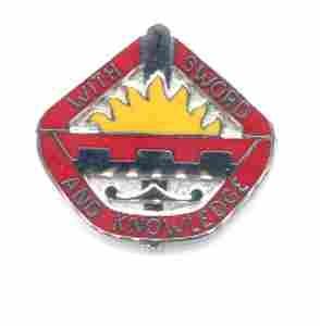US Army 1401st Engineer Battalion Unit Crest