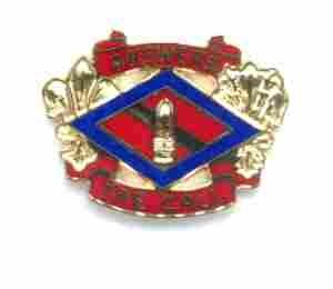 US Army 142nd Field Artillery Brigade Unit Crest