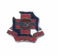 US Army 142nd Medical Battalion Unit Crest - Saunders Military Insignia