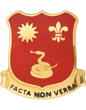 US Army 143rd Field Artillery Battalion Unit Crest - Saunders Military Insignia