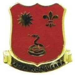 US Army 143rd Field Artillery Battalion Unit Crest - Saunders Military Insignia