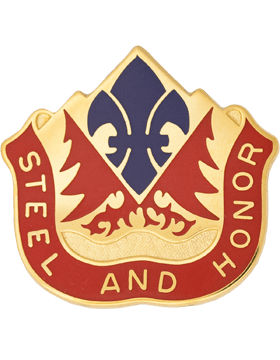 US Army 143rd Field Artillery Group Unit Crest - Saunders Military Insignia