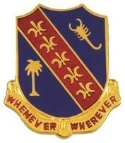 US Army 148th Field Artillery Unit Crest