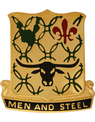 US Army 149th Armor Regiment Unit Crest - Saunders Military Insignia