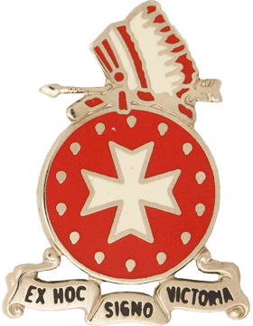 US Army 14th Field Artillery Battalion Unit Crest - Saunders Military Insignia