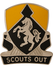 US Army 153rd Cavalry Regiment Unit Crest - Saunders Military Insignia