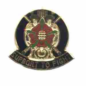 US Army 155th Support Battalion was Service and Support Unit Crest