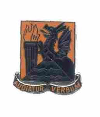 US Army 156th Signal Battalion Unit Crest - Saunders Military Insignia