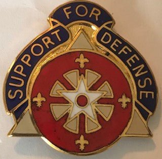 US Army 158th Support Group Unit Crest - Saunders Military Insignia