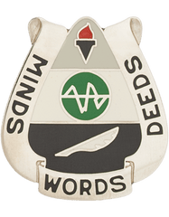 US Army 15th Psychological Operations Battalion, Unit Crest - Saunders Military Insignia