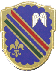 US Army 160th Infantry Regiment Unit Crest - Saunders Military Insignia