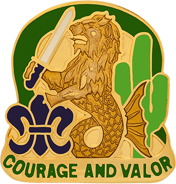 US Army 163rd Armored Brigade Unit Crest - Saunders Military Insignia