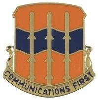 US Army 16th Signal Battalion Unit Crest - Saunders Military Insignia