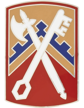 16th Sustainment Brigade Combat Service Identification Badge For US Army Dress Blue Uniform