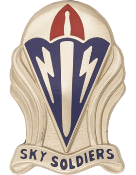 US Army 173rd Support Battalion Unit Crest - Saunders Military Insignia