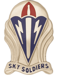 US Army 173rd Support Battalion Unit Crest - Saunders Military Insignia