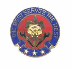 US Army 176th Maintenance Battalion Unit Crest - Saunders Military Insignia