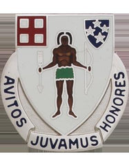 US Army 182nd Infantry Regiment Unit Crest - Saunders Military Insignia