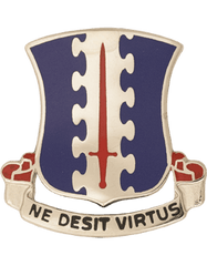 US Army 187th Infantry Regiment Unit Crest - Saunders Military Insignia