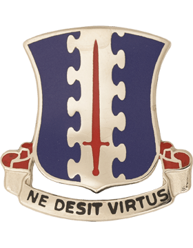 US Army 187th Infantry Regiment Unit Crest - Saunders Military Insignia