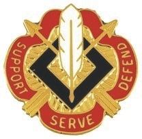 US Army 18th Personnel Group Unit Crest - Saunders Military Insignia