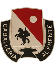 US Army 192nd Cavalry Regiment Unit Crest - Saunders Military Insignia