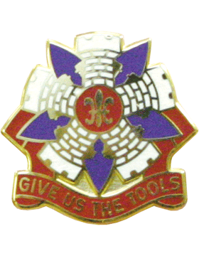 US Army 192nd Engineer Battalion unit crest - Saunders Military Insignia