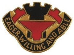 US Army 195th Ordnance Battalion Unit Crest - Saunders Military Insignia
