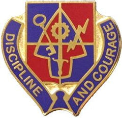 US Army 1st Brigade 2nd Infantry Division Unit Crest - Saunders Military Insignia