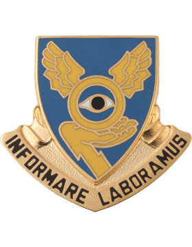 US Army 1st Military Intelligence Battalion Unit Crest - Saunders Military Insignia