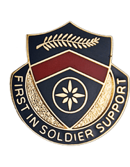 US Army 1st Personnel Service Battalion Unit Crest - Saunders Military Insignia