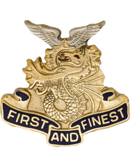US Army 1st Transportation Battalion Unit Crest - Saunders Military Insignia