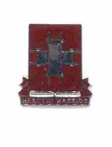 US Army 204th Medical Battalion Unit Crest - Saunders Military Insignia
