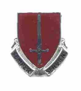 US Army 207th Support Battalion Unit Crest