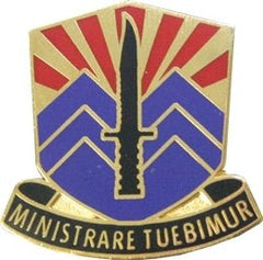 US Army 208th Regiment ARNG Montana Unit Crest - Saunders Military Insignia