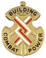 US Army 20th Engineer Brigade Unit Crest - Saunders Military Insignia