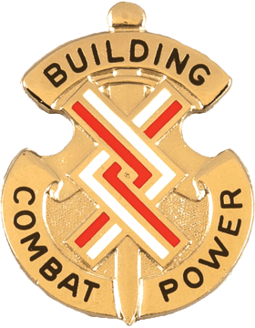 US Army 20th Engineer Brigade Unit Crest - Saunders Military Insignia