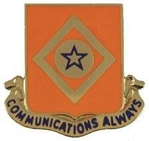 US Army 212th Signal Battalion Unit Crest - Saunders Military Insignia